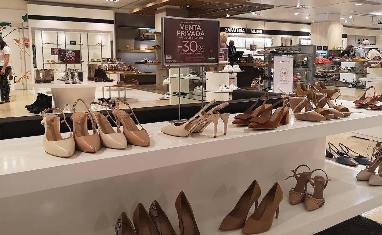 Zapateria discount corte ingles